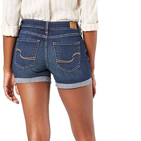 Signature by Levi Strauss Women's Mid-rise Short  Sz 27 - Picture 2 of 8